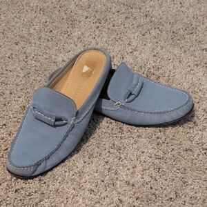 Women's Cole Haan Blue SuedeLoafers Size 6